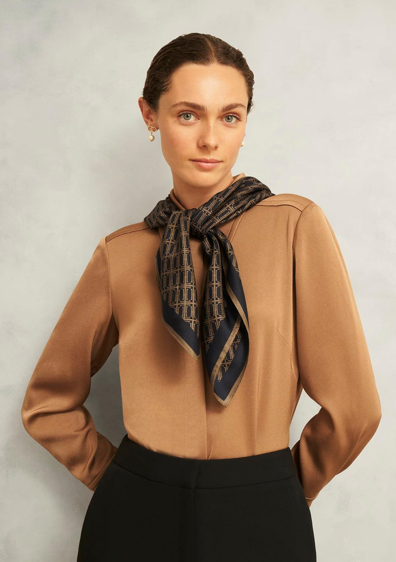 Bria Silk Scarf