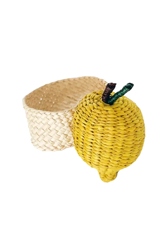 Raffia Lemon Napkins Ring