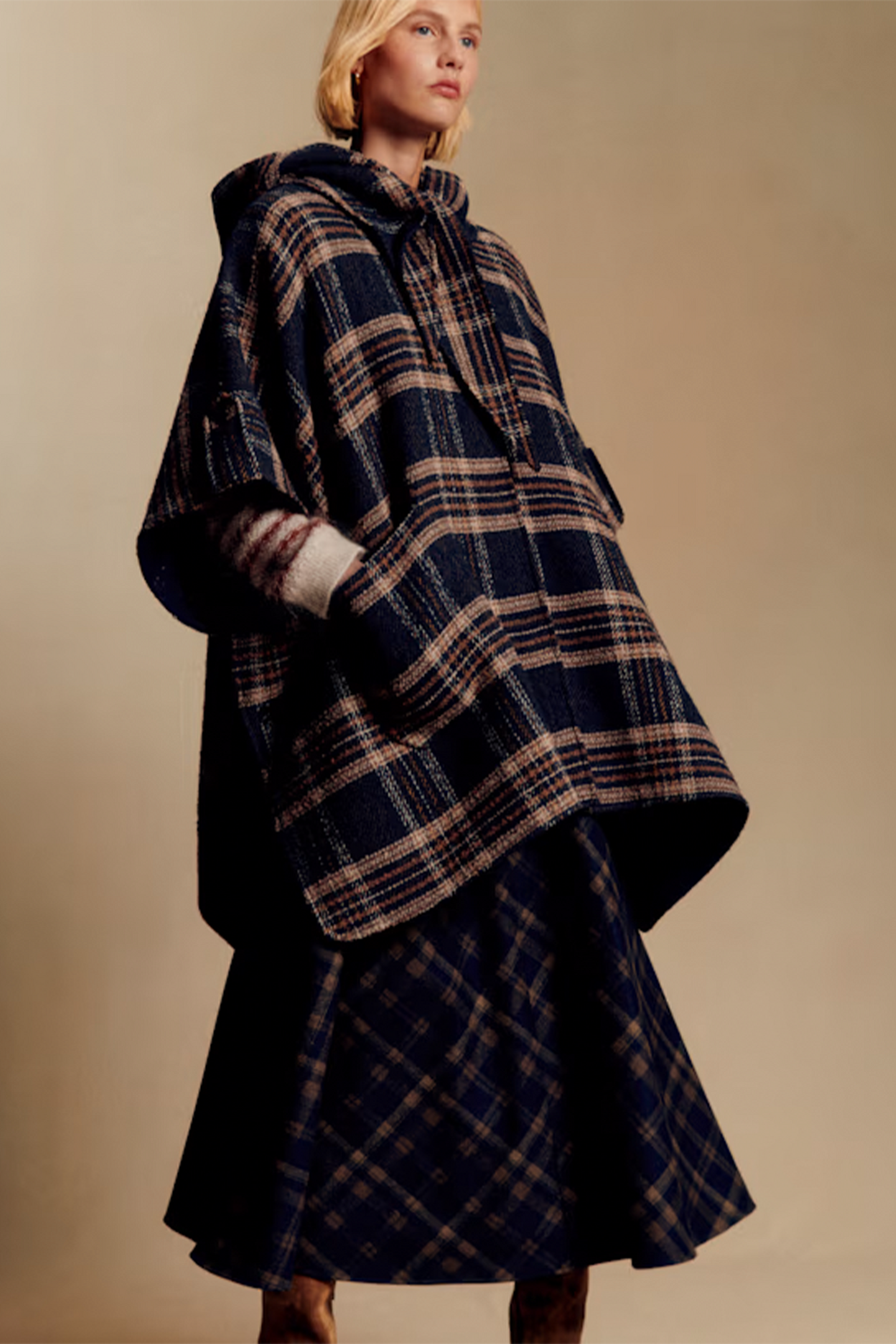 Gabriello Checked Coat