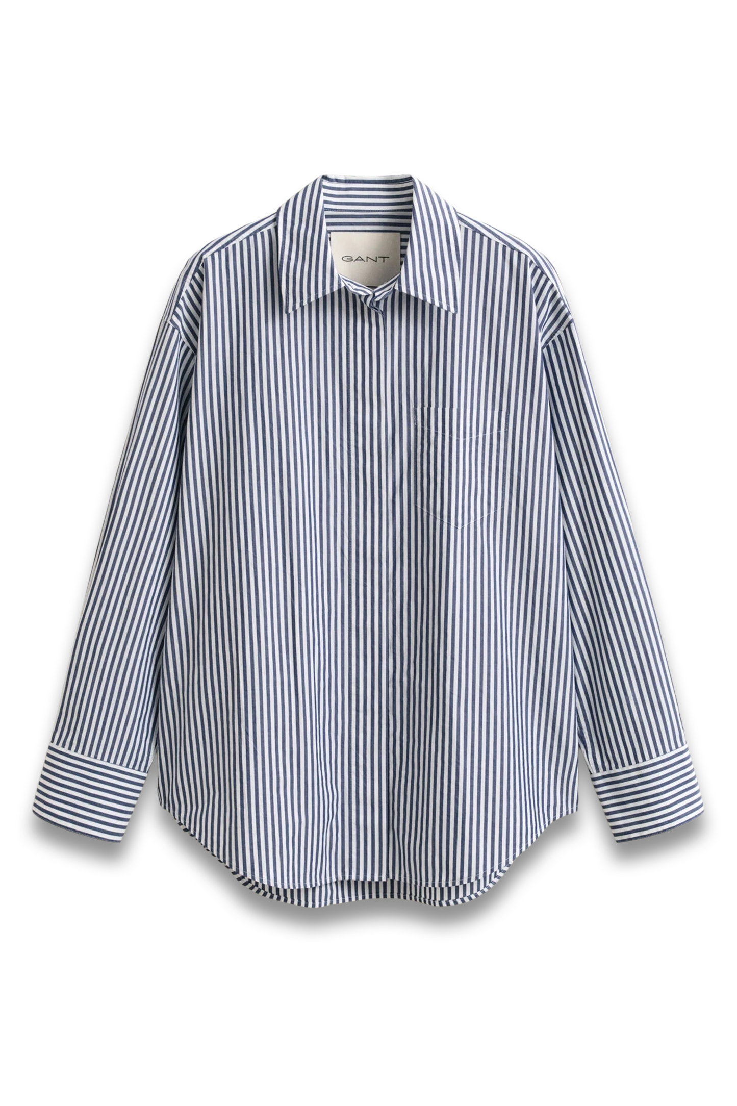 Striped Poplin Shirt