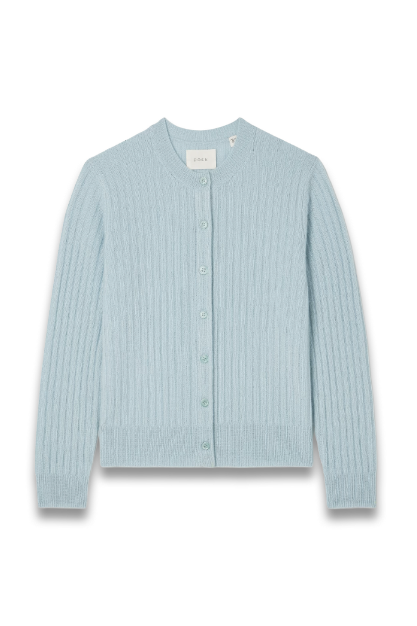 Danaë Ribbed Cashmere Cardigan