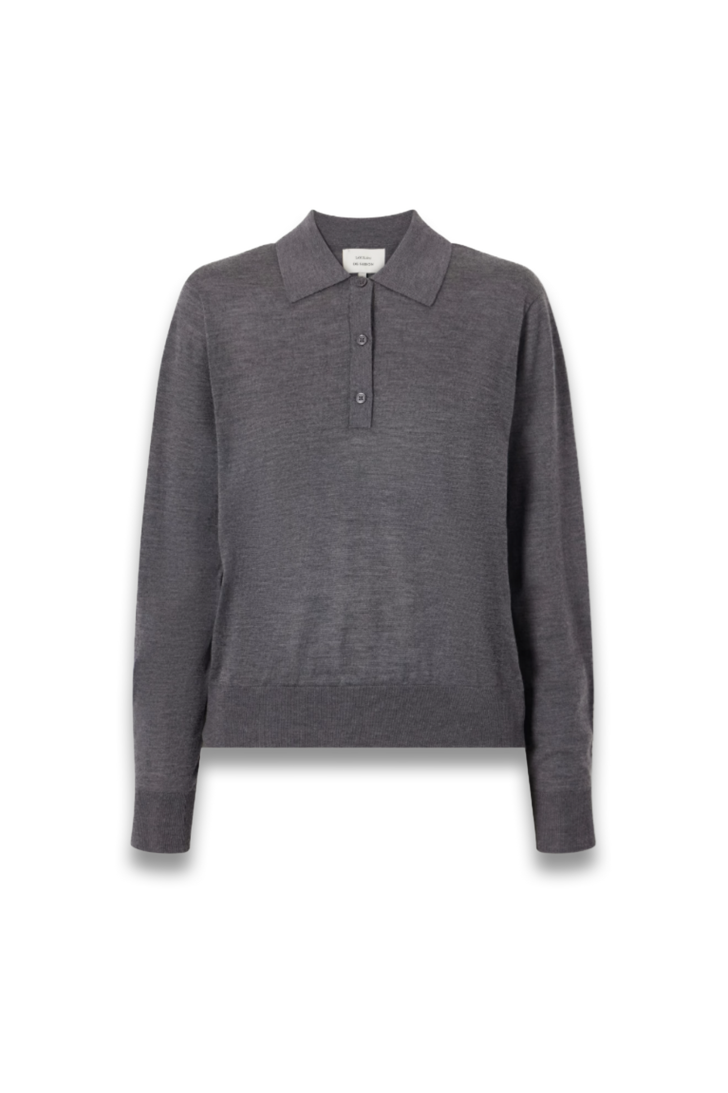 Miles Cashmere Polo Sweater