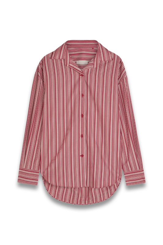 En Vau Striped Cotton Shirt