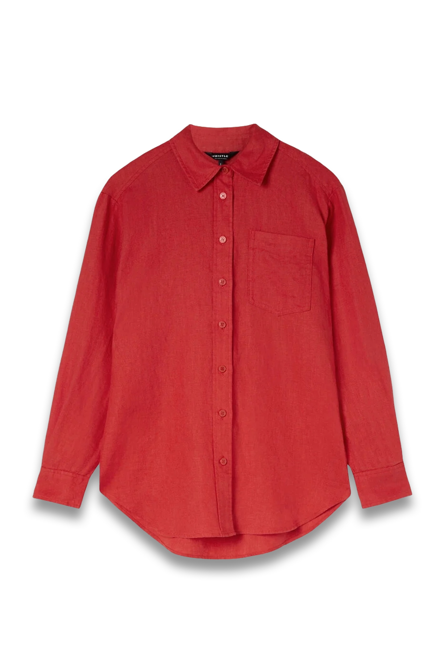 Red Ultimate Linen Shirt
