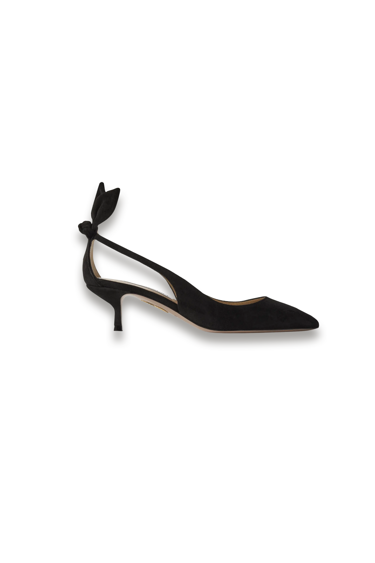 Bow Tie 50 Suede Pumps