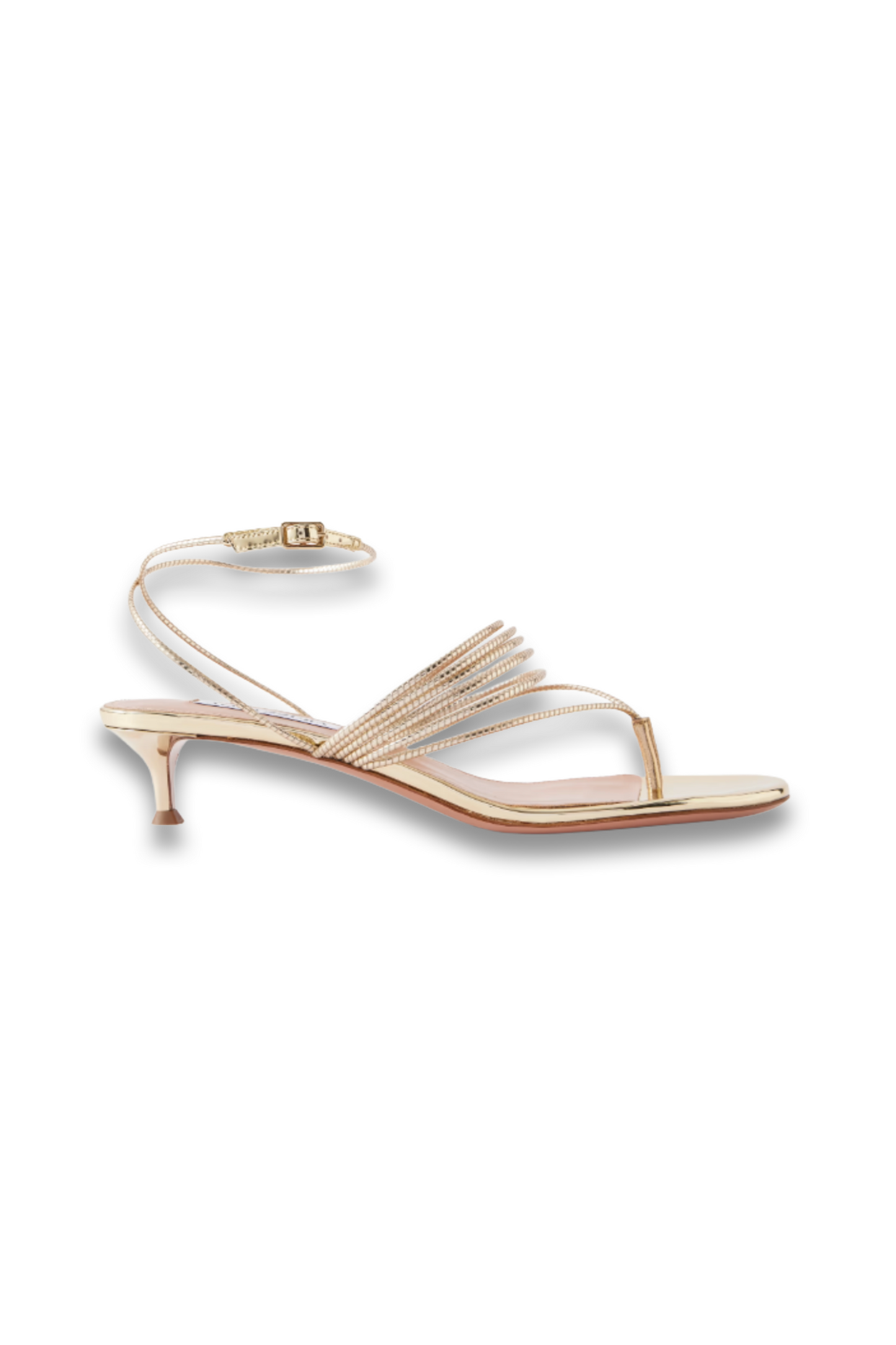 Solare 30 Metallic Leather Sandals