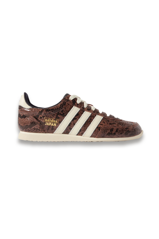 Japan Snake-effect Leather Sneakers