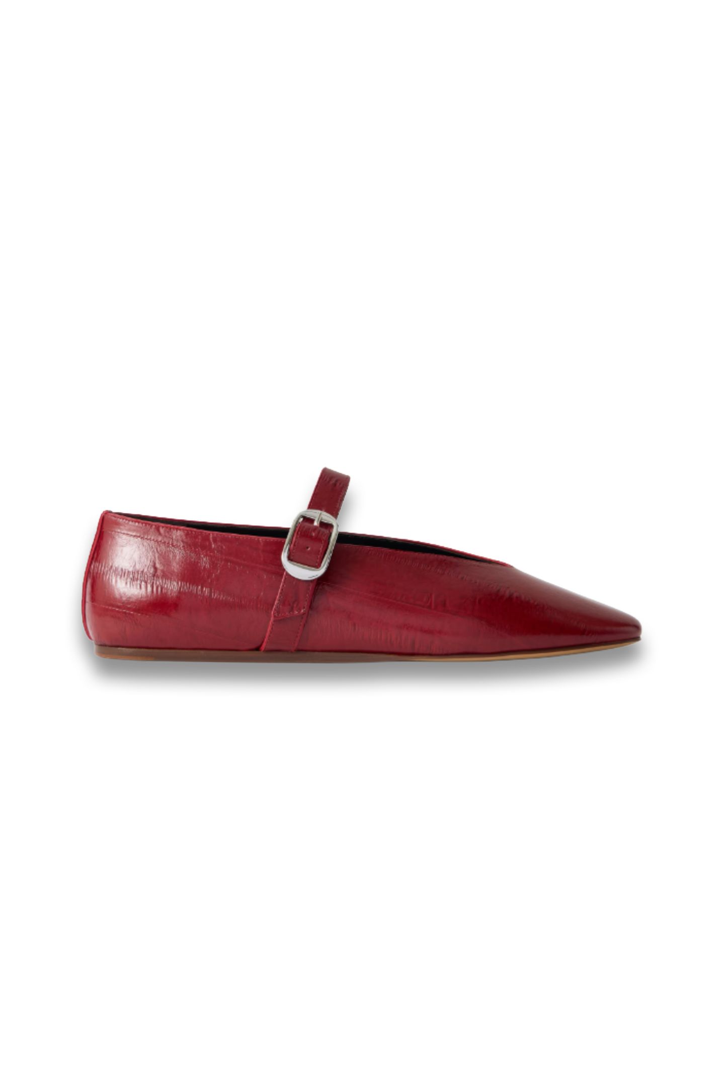 Stella Leather Mary Jane Ballet Flats
