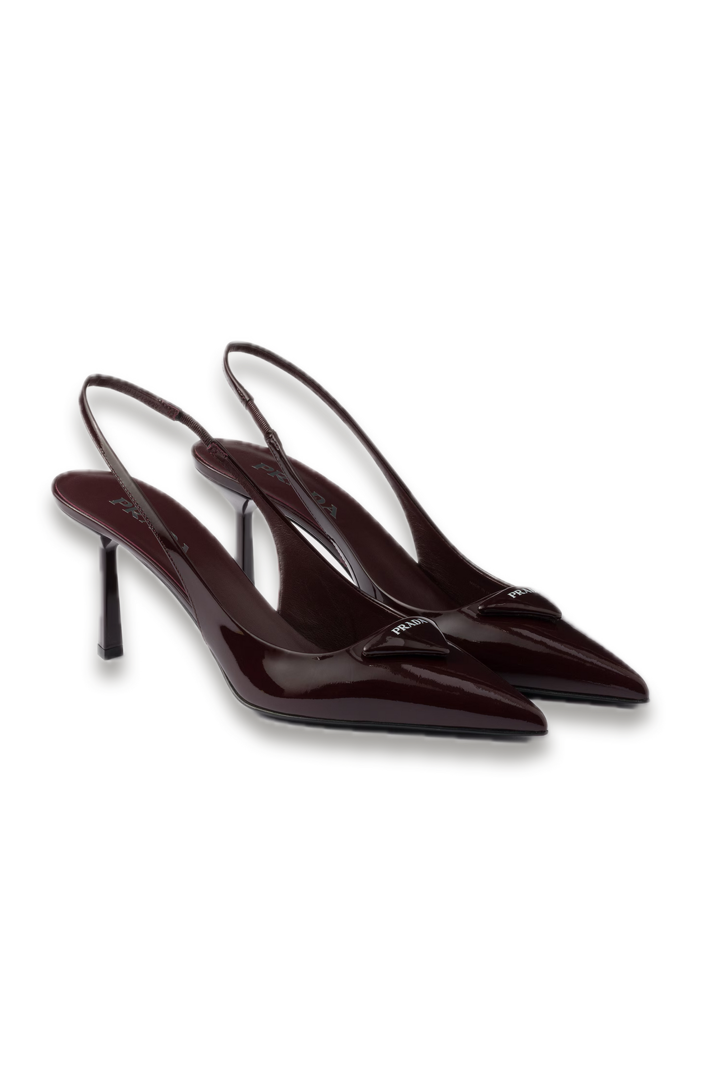 Patent Leather Slingback Pumps