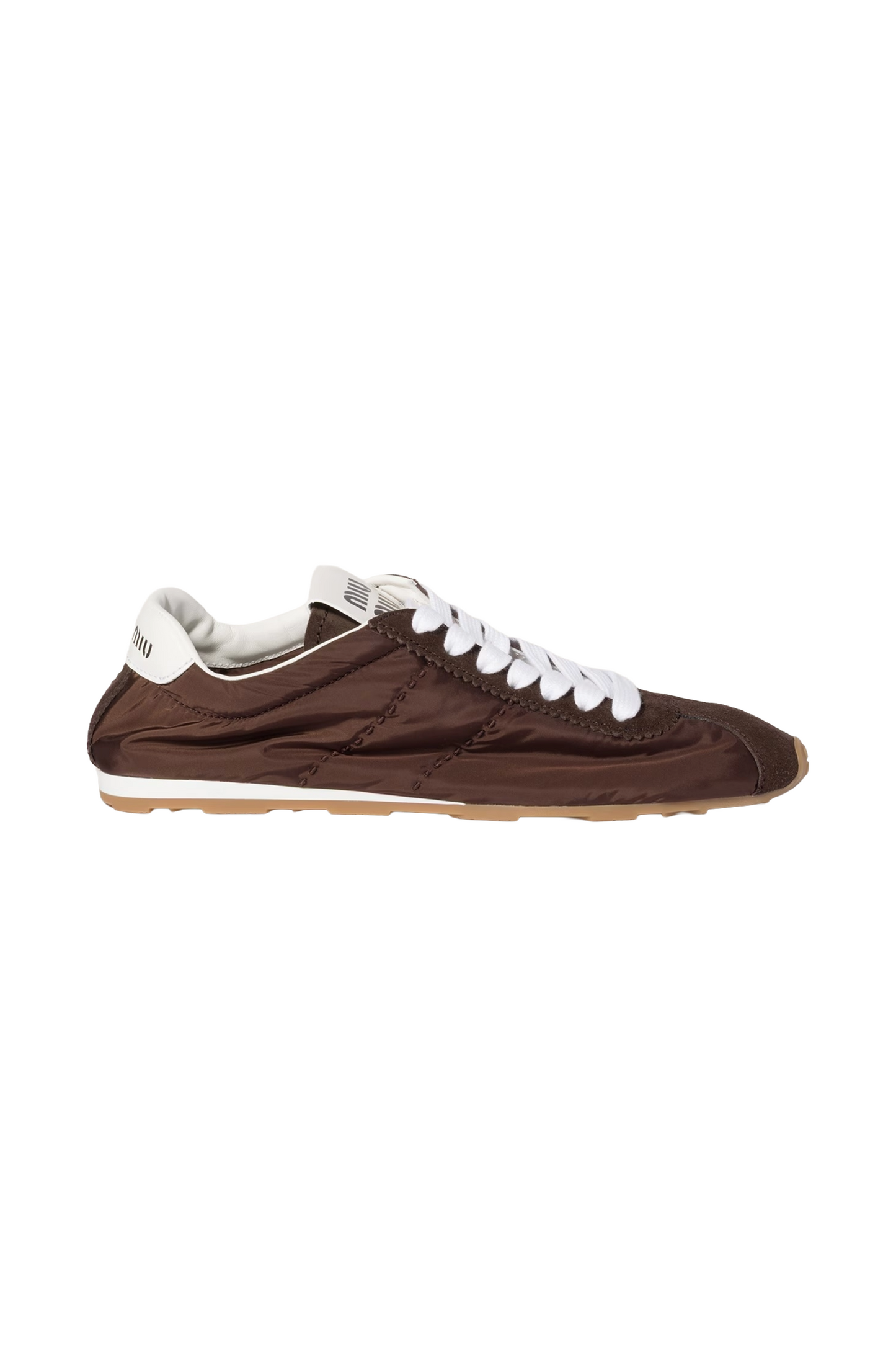 Plume Technical Fabric and Suede Sneakers