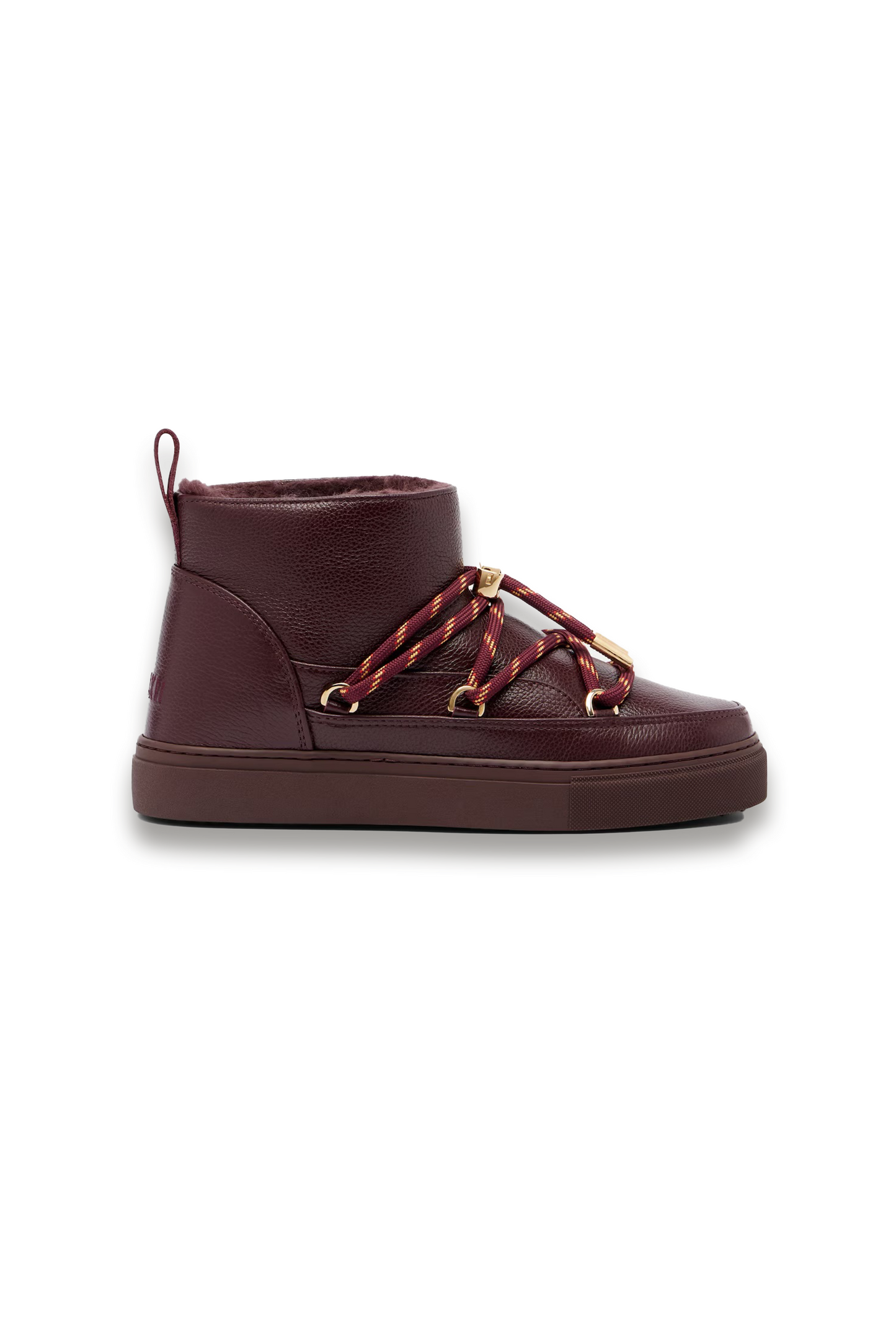 Full Leather Gloss Leather Snow Boots