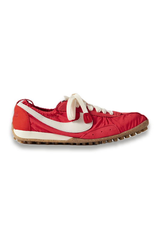 + Jacquemus Moon Suede and Nubuck-trimmed Shell Sneakers