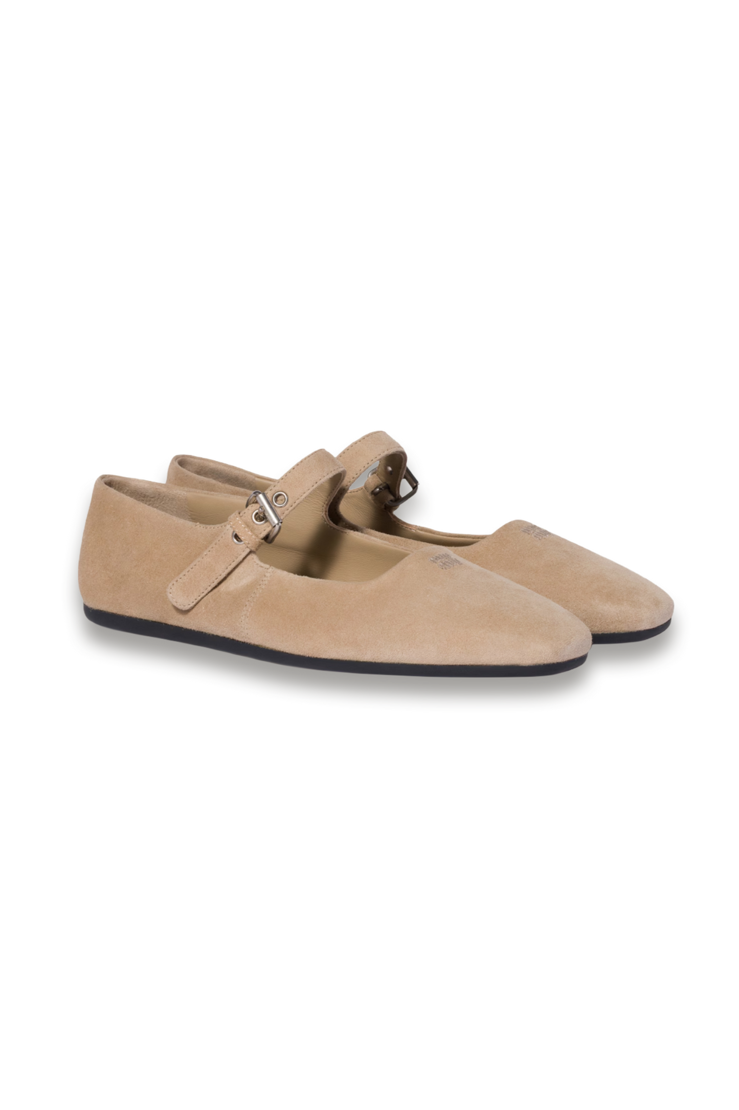 Suede Ballerinas