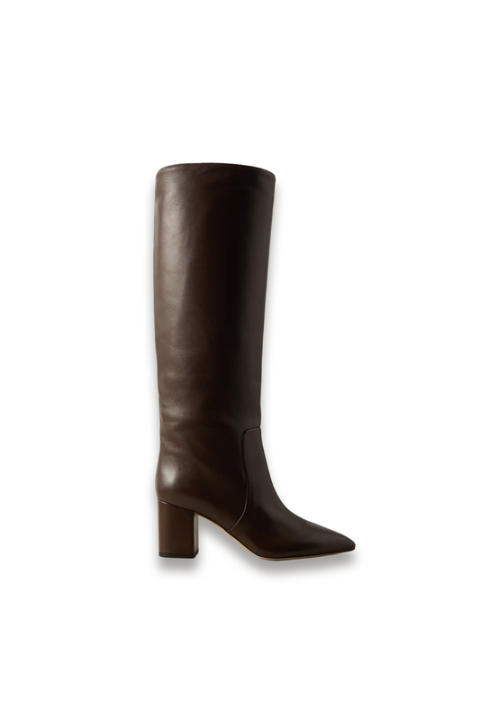 Anja leather knee boots