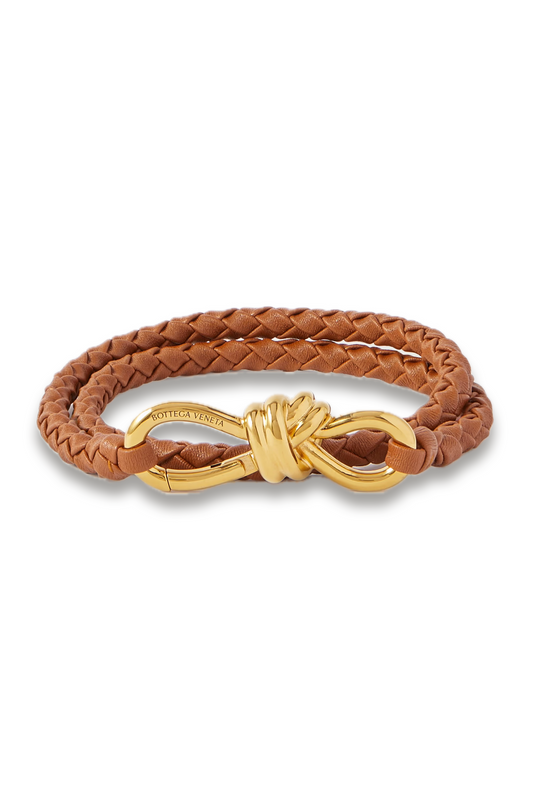 Andiamo Intrecciato Leather Belt