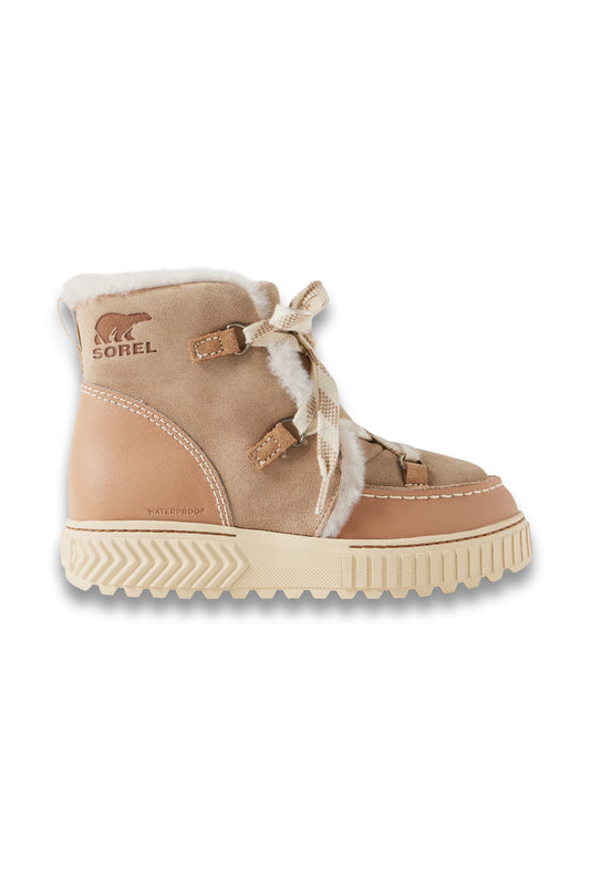 Ona Ave™ Fleece-lined Leather-trimmed Suede Ankle Boots
