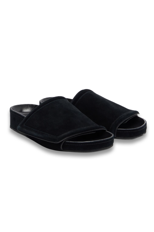 Suede Slides