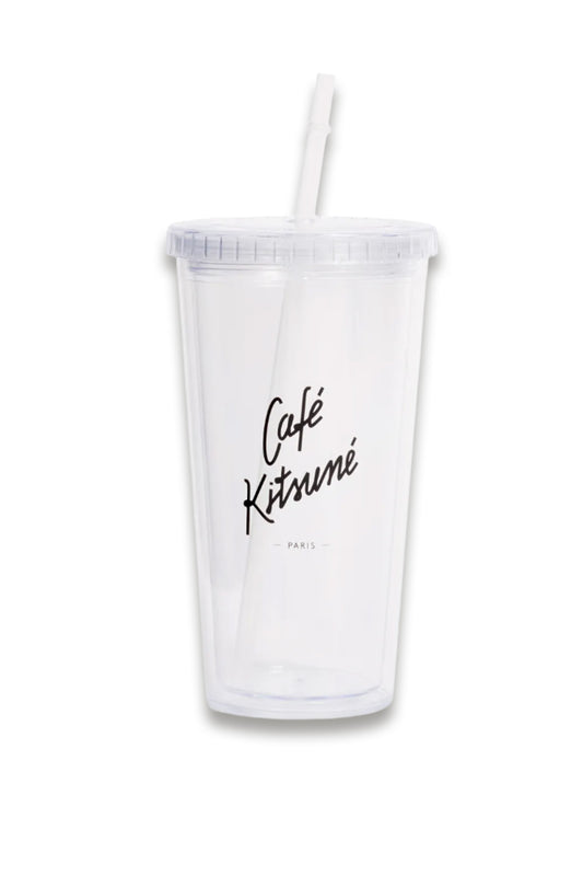 CAFÉ KITSUNÉ straw travel mug