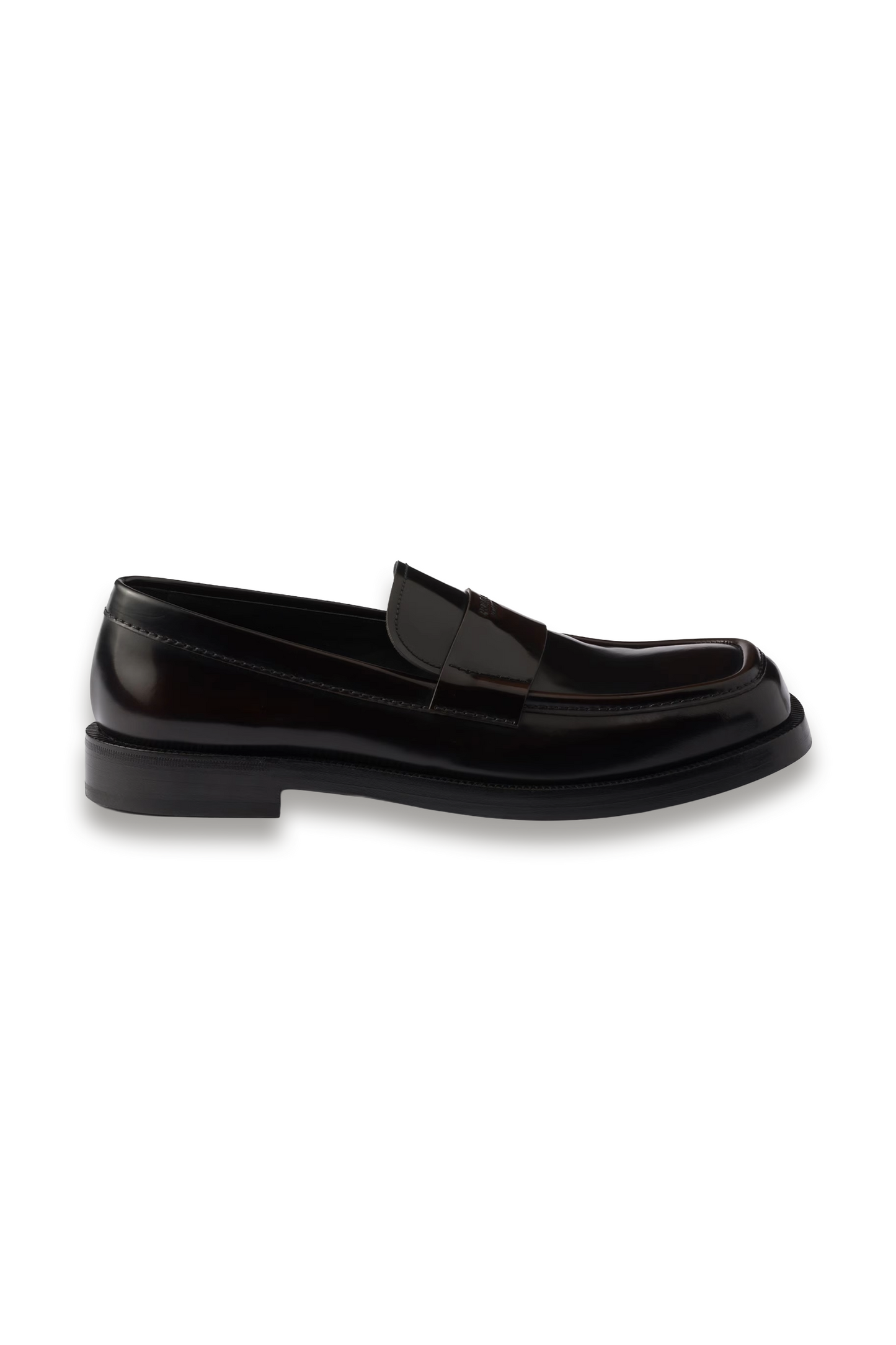 Brushed Leather Loafers