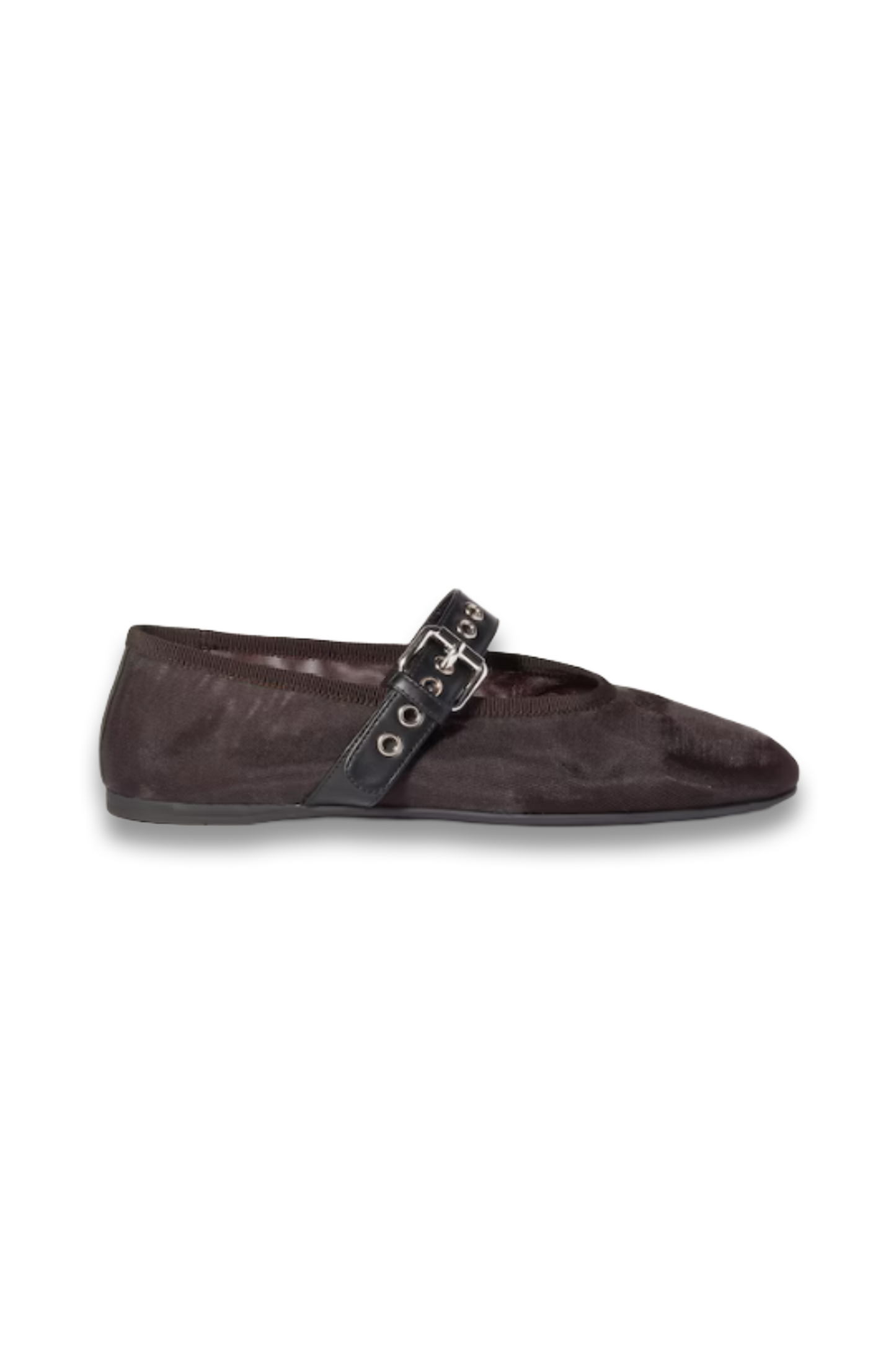 Mesh Fabric Ballerinas