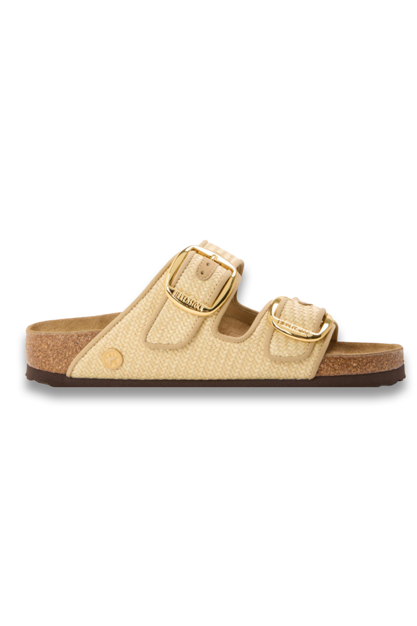 Women's Arizona Big Buckle Textile Flat Sandals