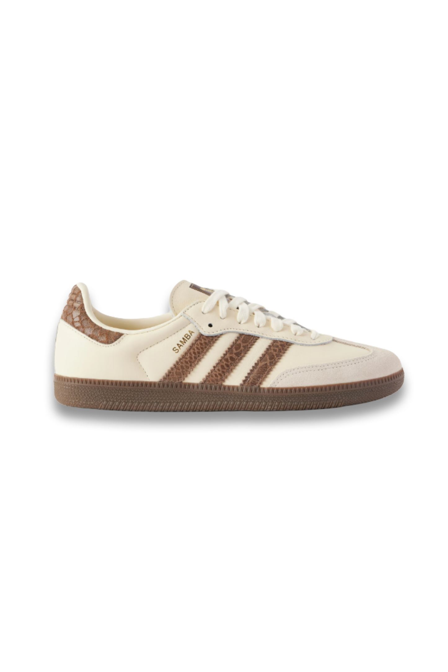Samba OG Suede-Trimmed Leather Sneakers