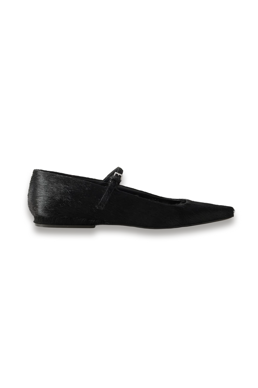 Leone Calf Hair Flats
