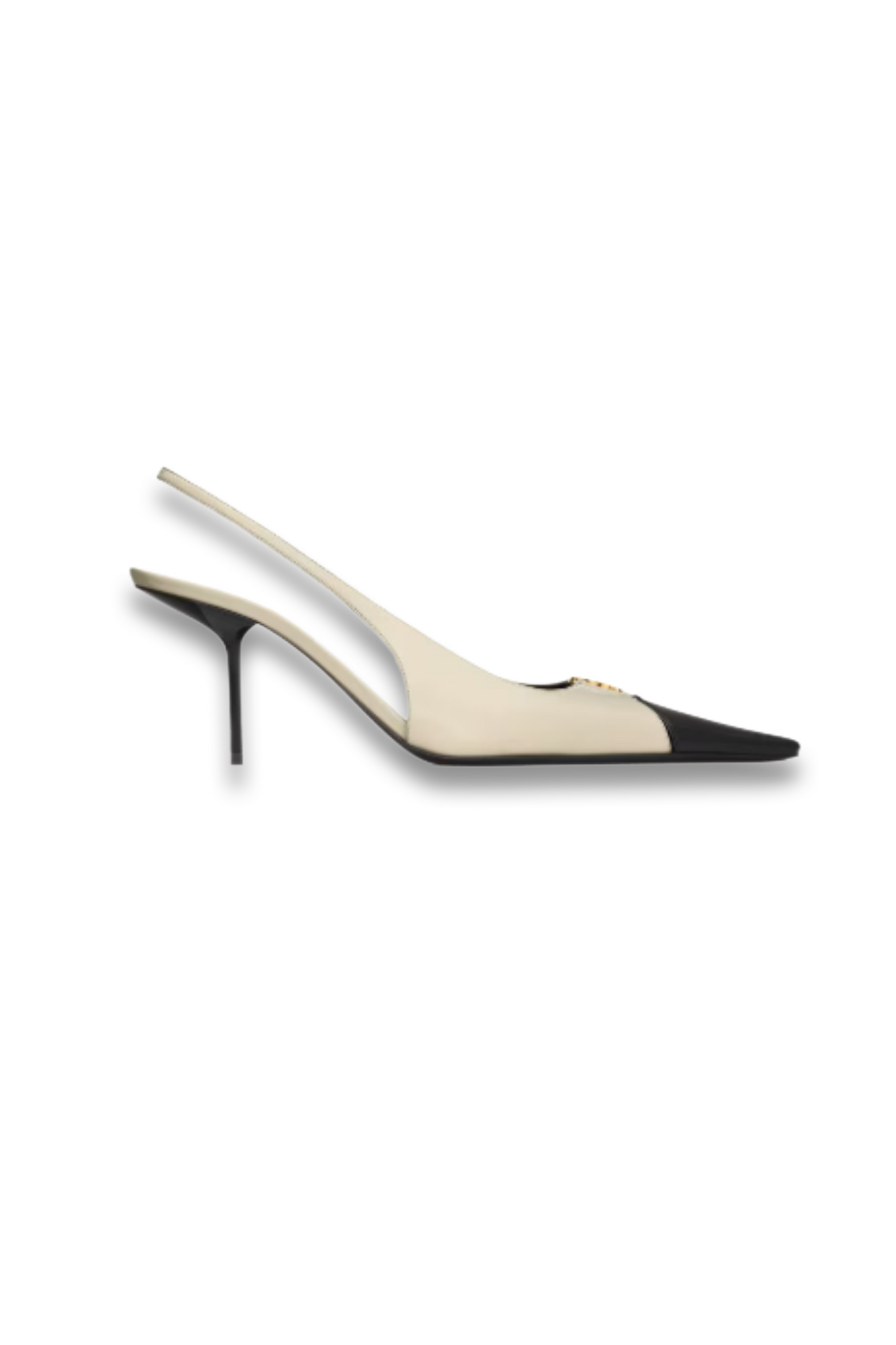 Babylone Breteuil Slingback Pumps In Smooth Leather