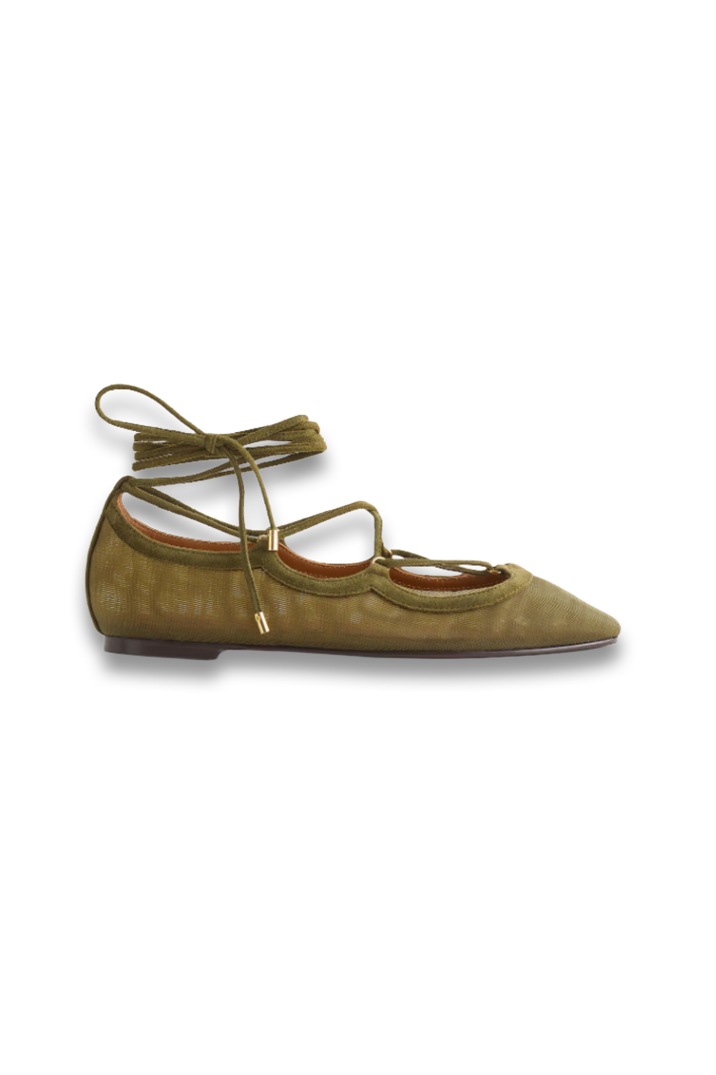 The Greta Lace-Up Ballet Flat