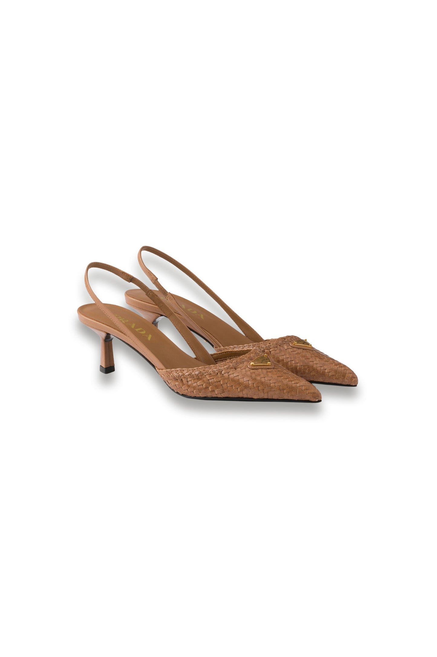 Leather Slingback Pumps