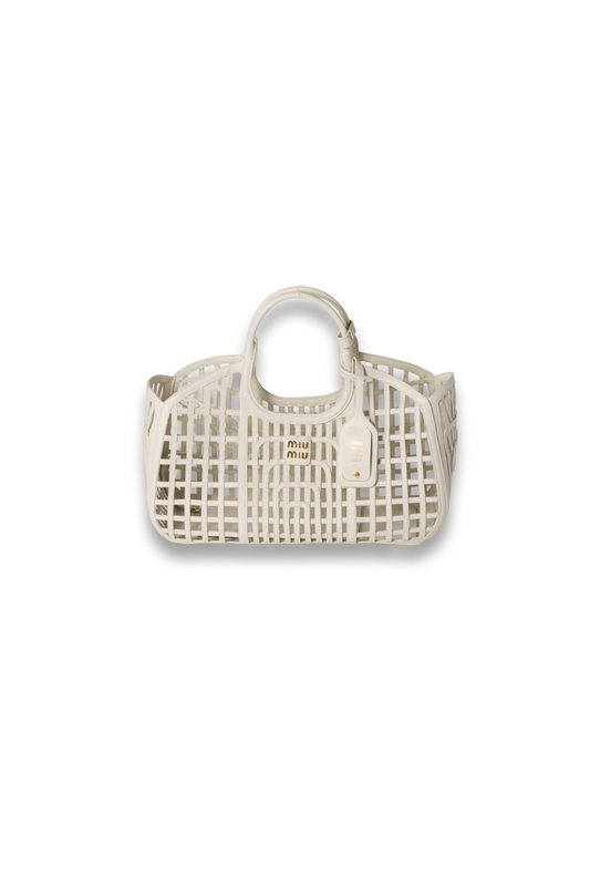 Leather basket