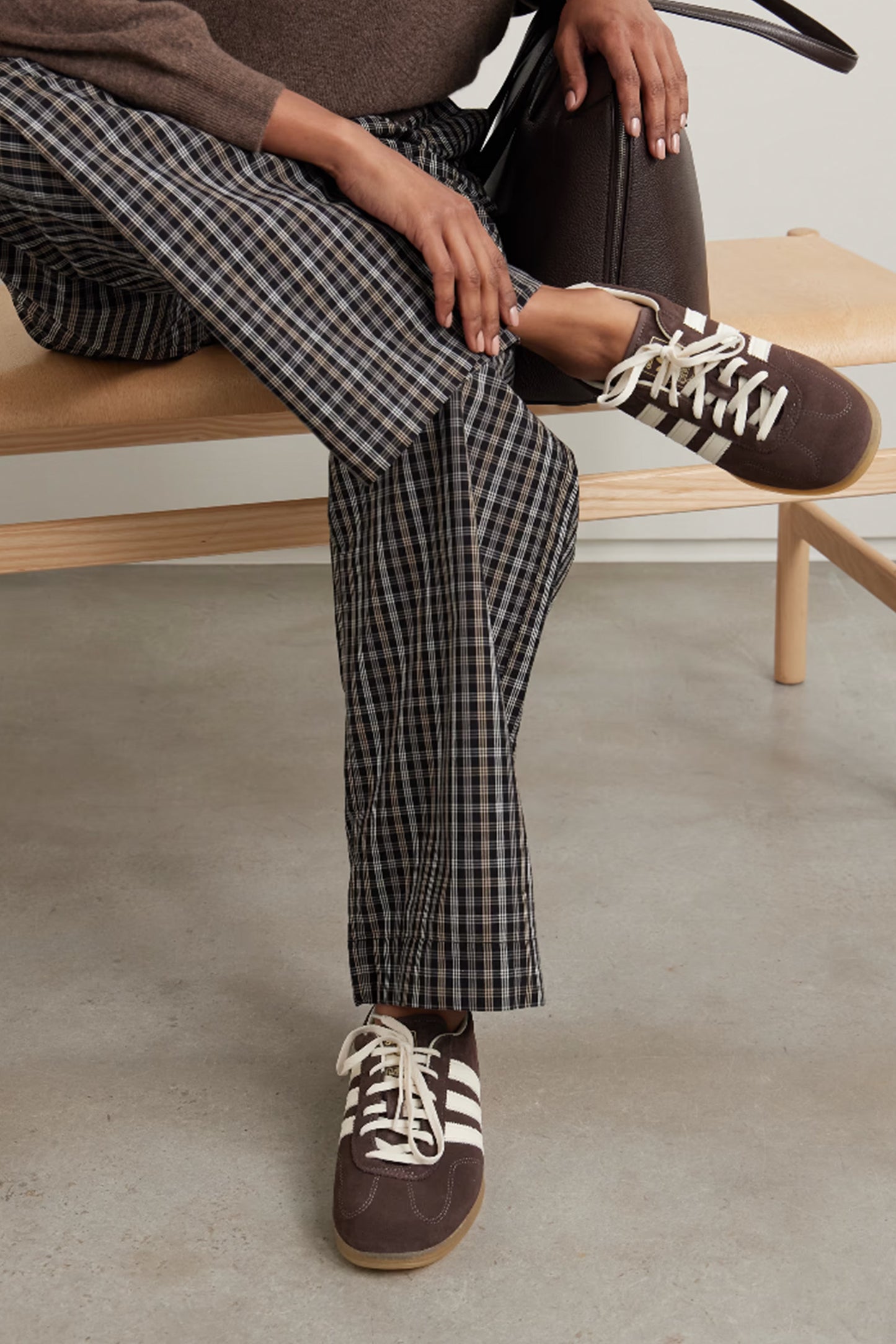 Gazelle Lo Pro Leather-trimmed Suede Sneakers