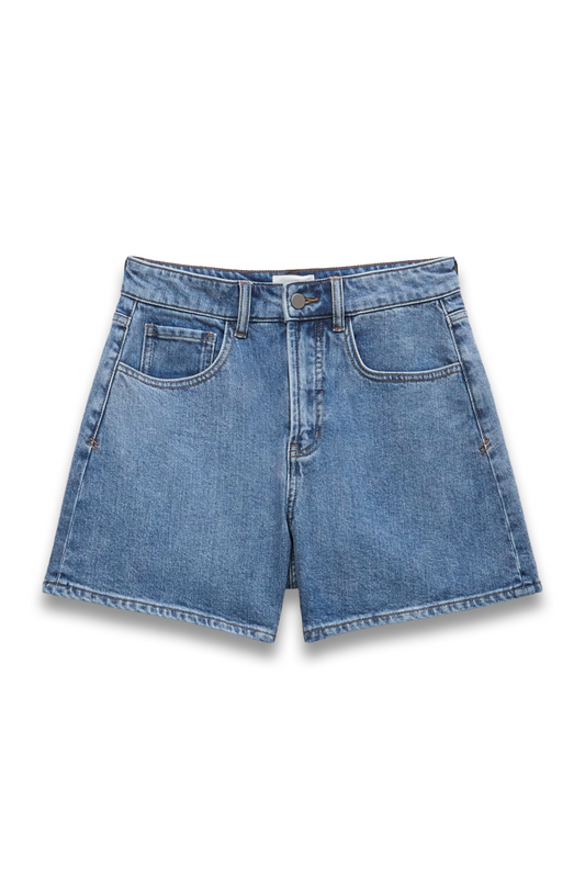 Essential Denim Stretch Shorts