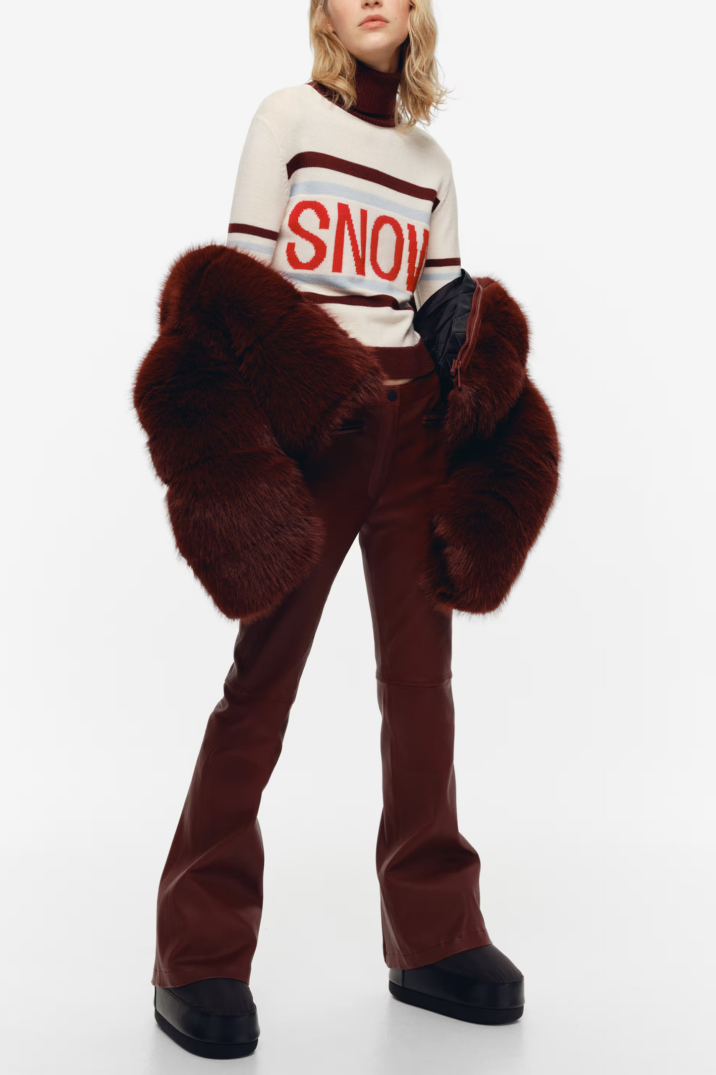 Intarsia-knit Wool Jumper