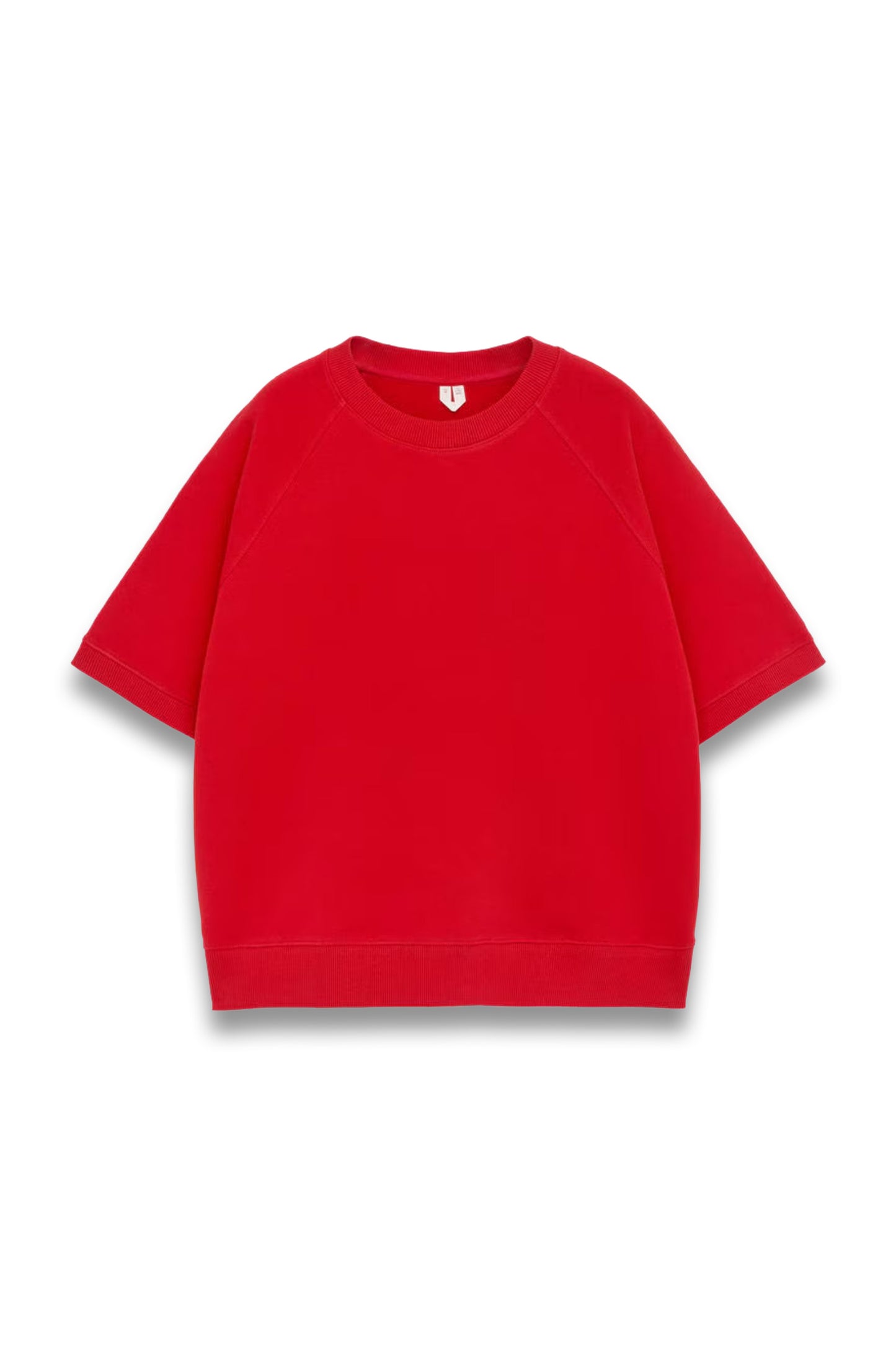 French Terry Sweatshirt in Red