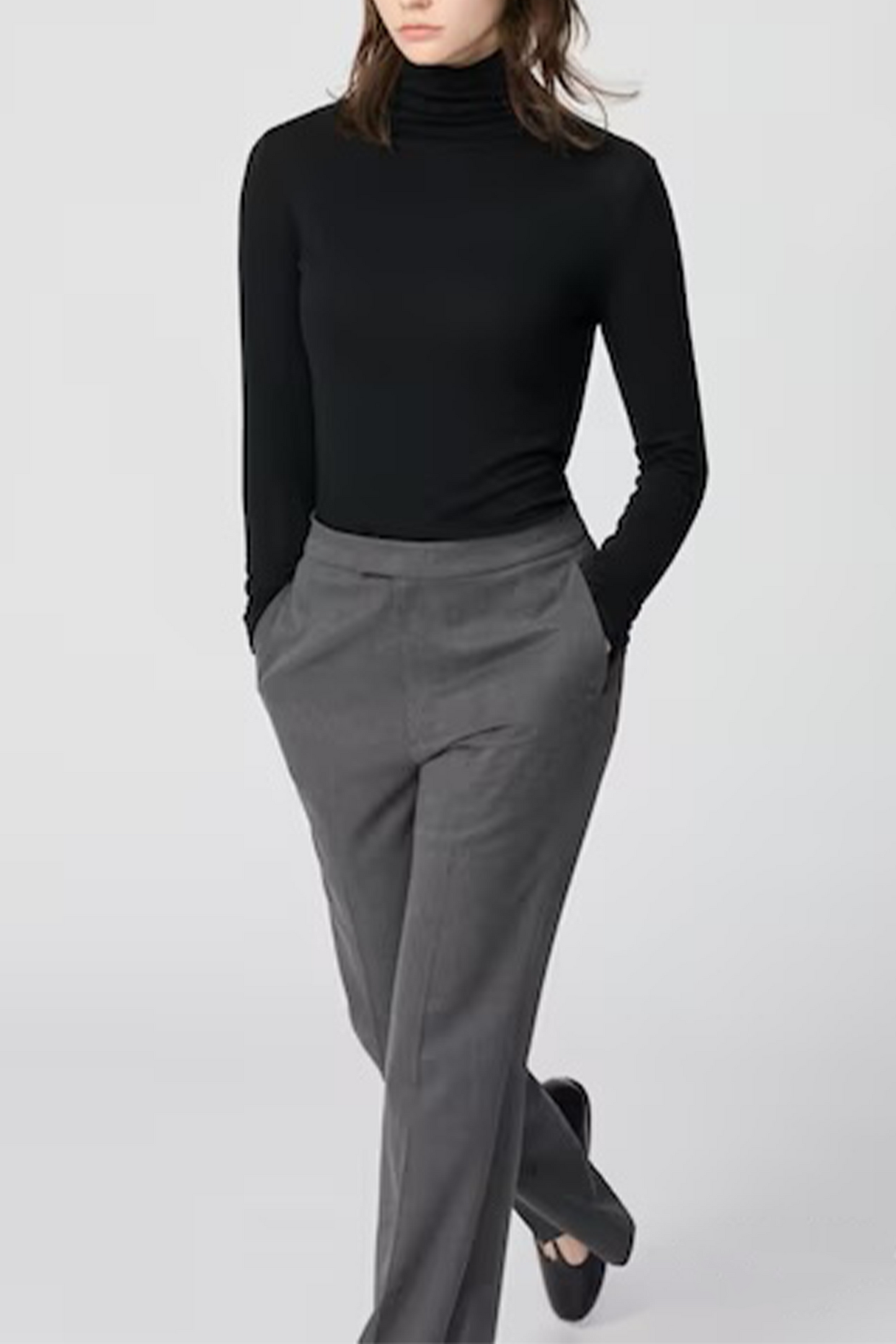 HEATTECH Extra-warm Cashmere-blend Turtleneck T-Shirt