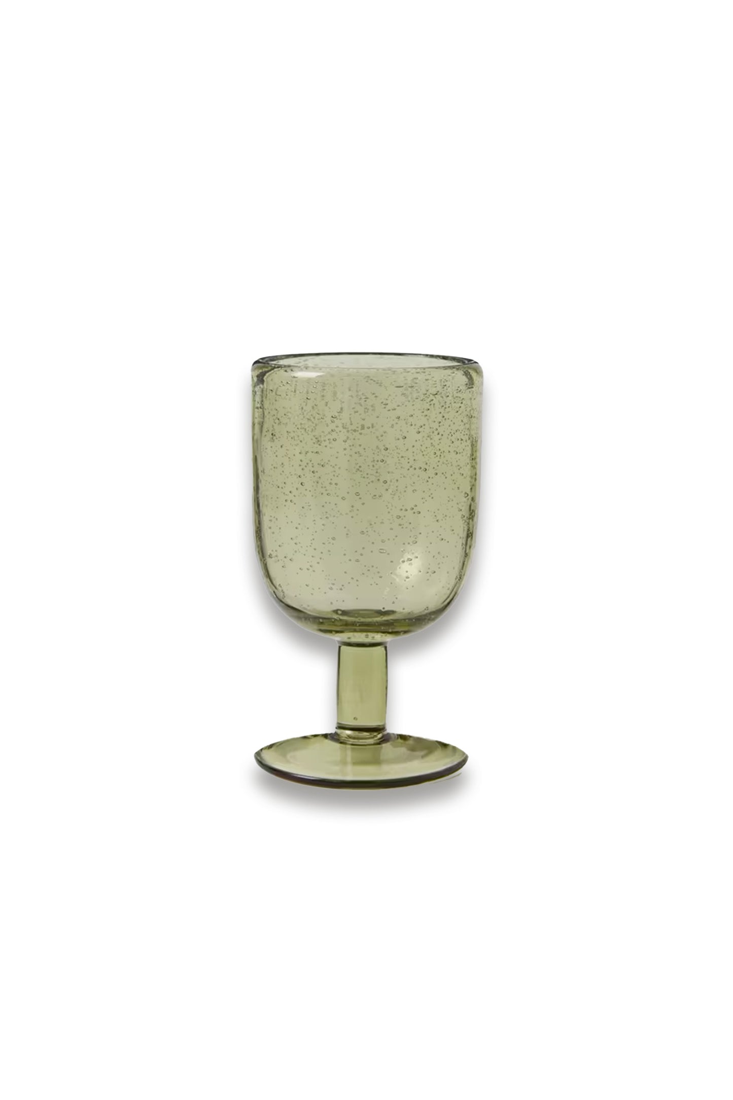 Bubble Wine Glass, 330ml, Pistachio