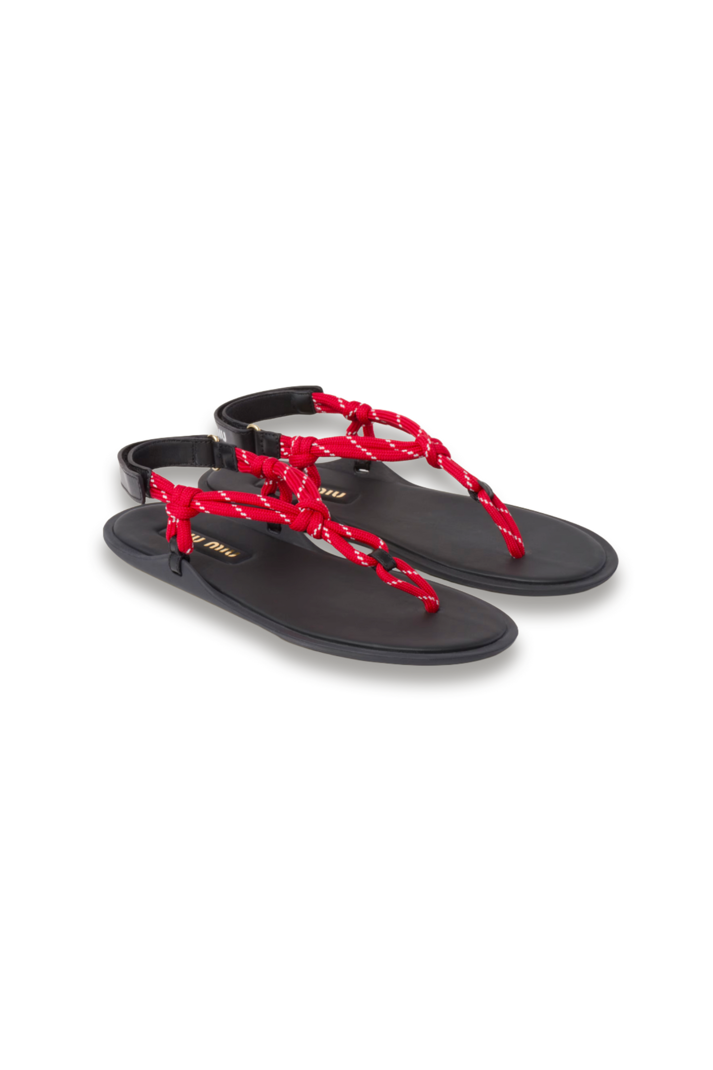 Riviere Cord and Leather Sandals