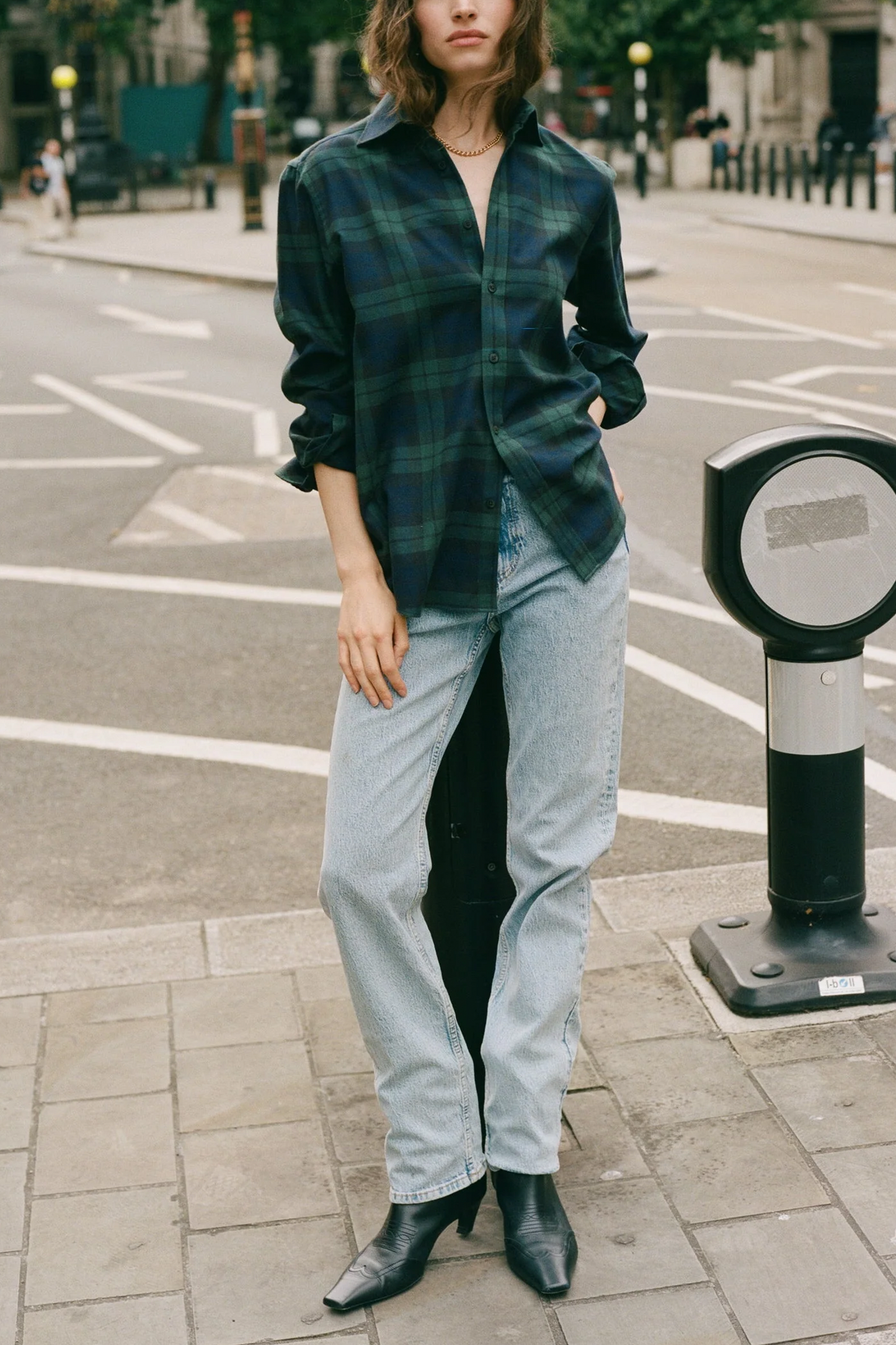 The Boyfriend Fine Brushed Shirt