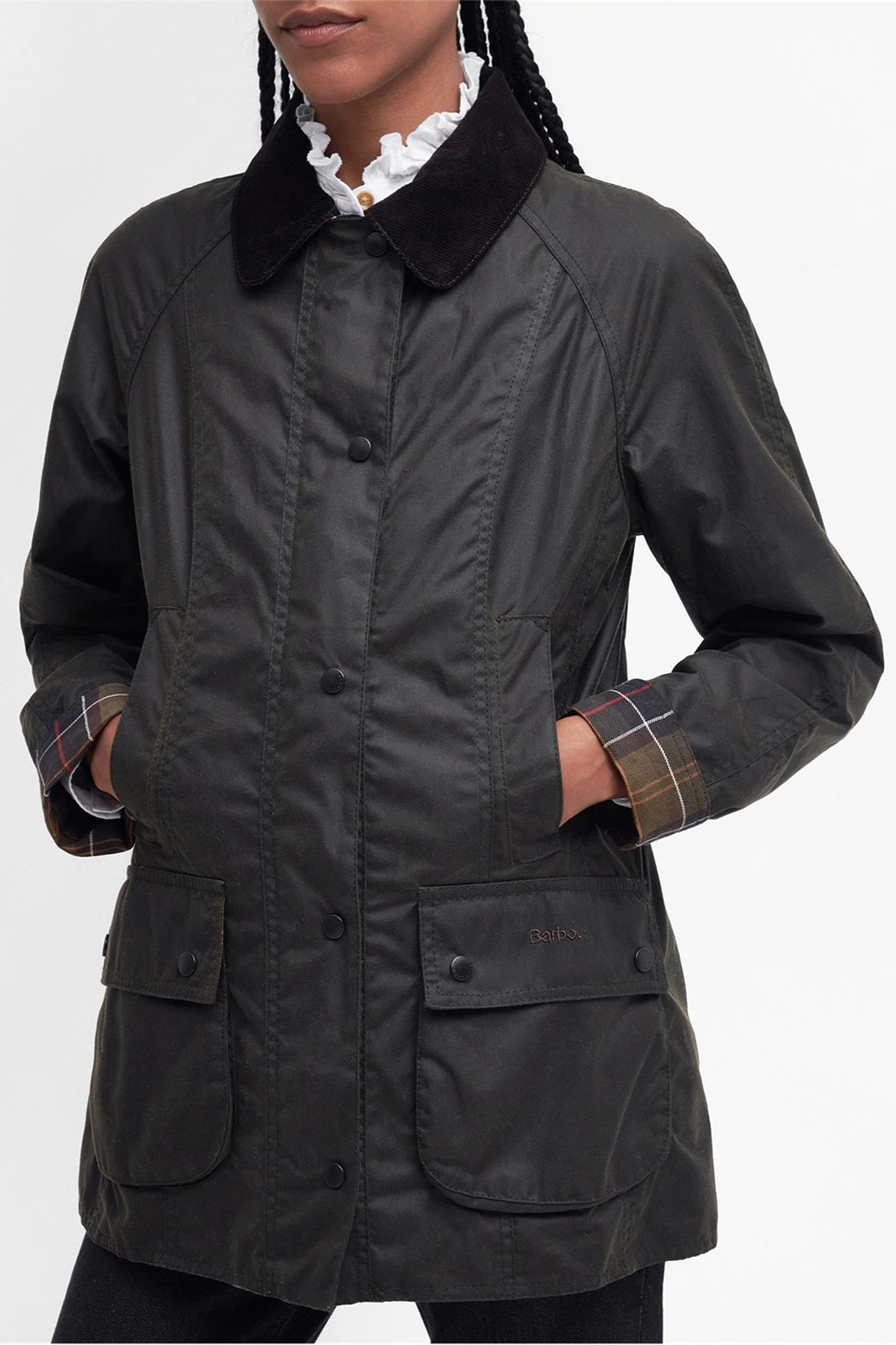 Women's Beadnell Waxed Cotton Water Resistant Jacket