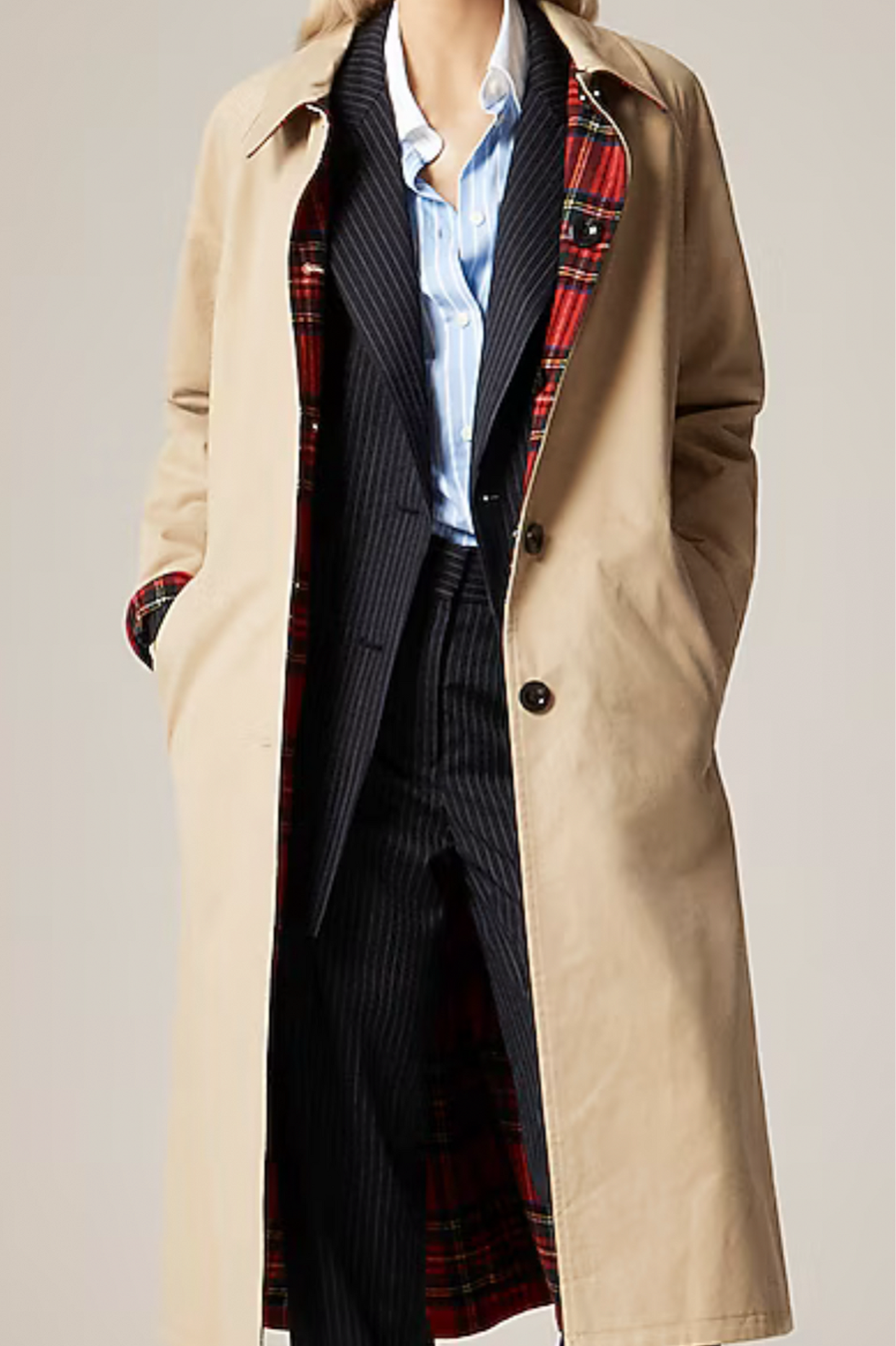 Alex Eagle X J.Crew Reversible Trench Coat