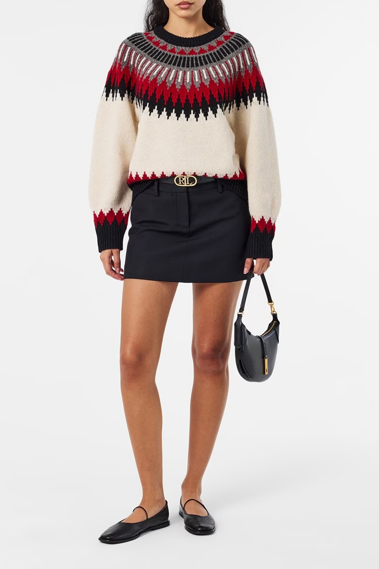 Women's Fair Isle Crew-neck Jumper
