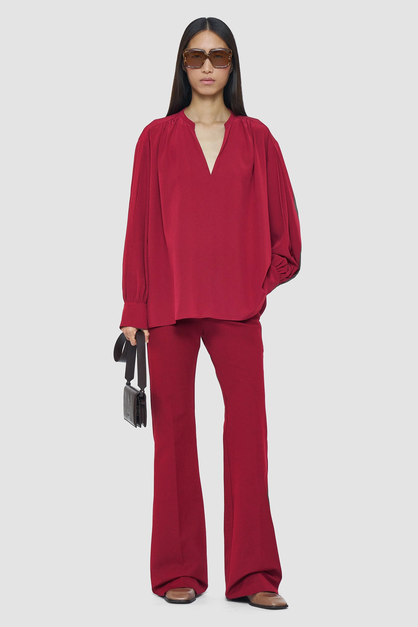 Blondel Crepe de Chine Silk Blouse