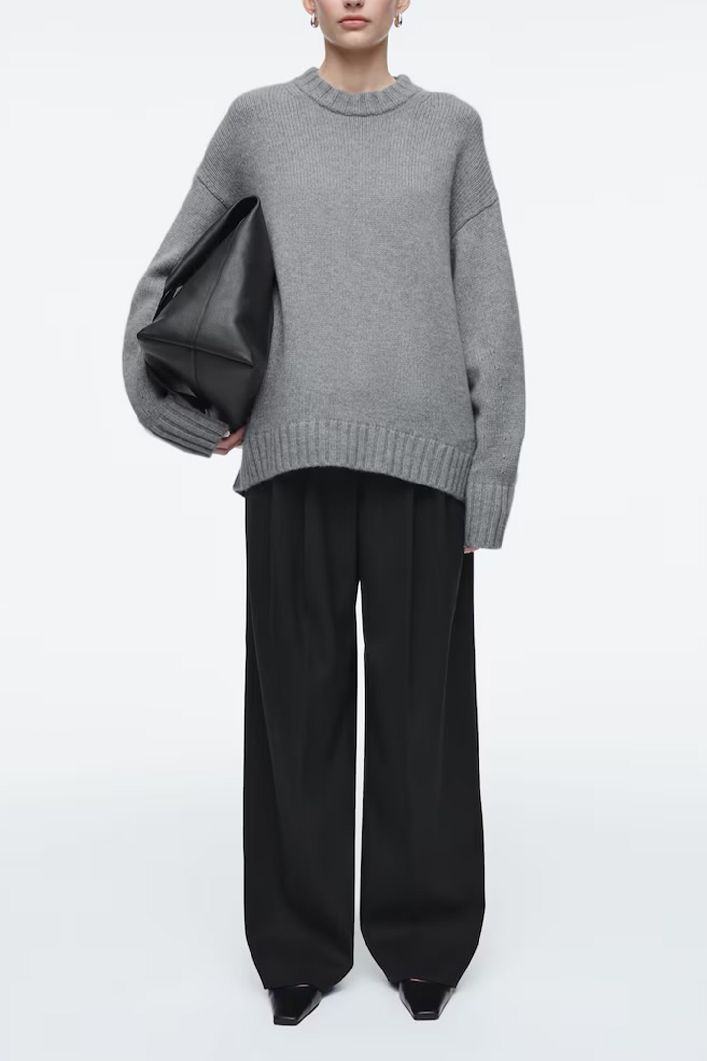 Chunky Cashmere Crewneck Jumper