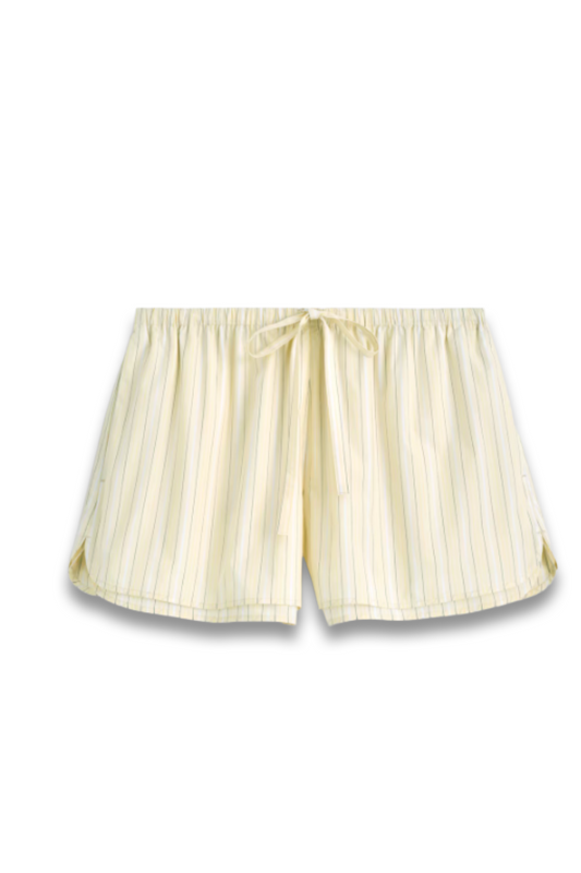 Layered Drawstring Cotton-Poplin Shorts