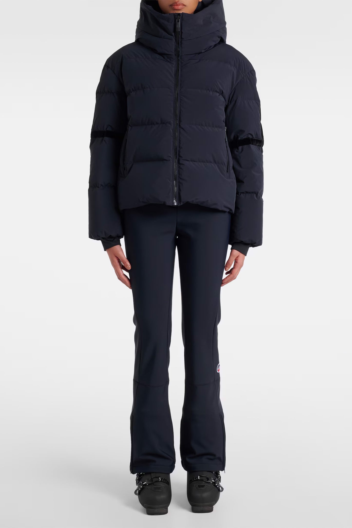 Barsy Velvet-trimmed Down Ski Jacket
