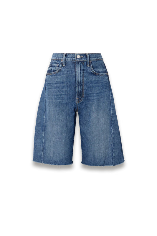 The Half Pipe Bermuda Fray denim shorts