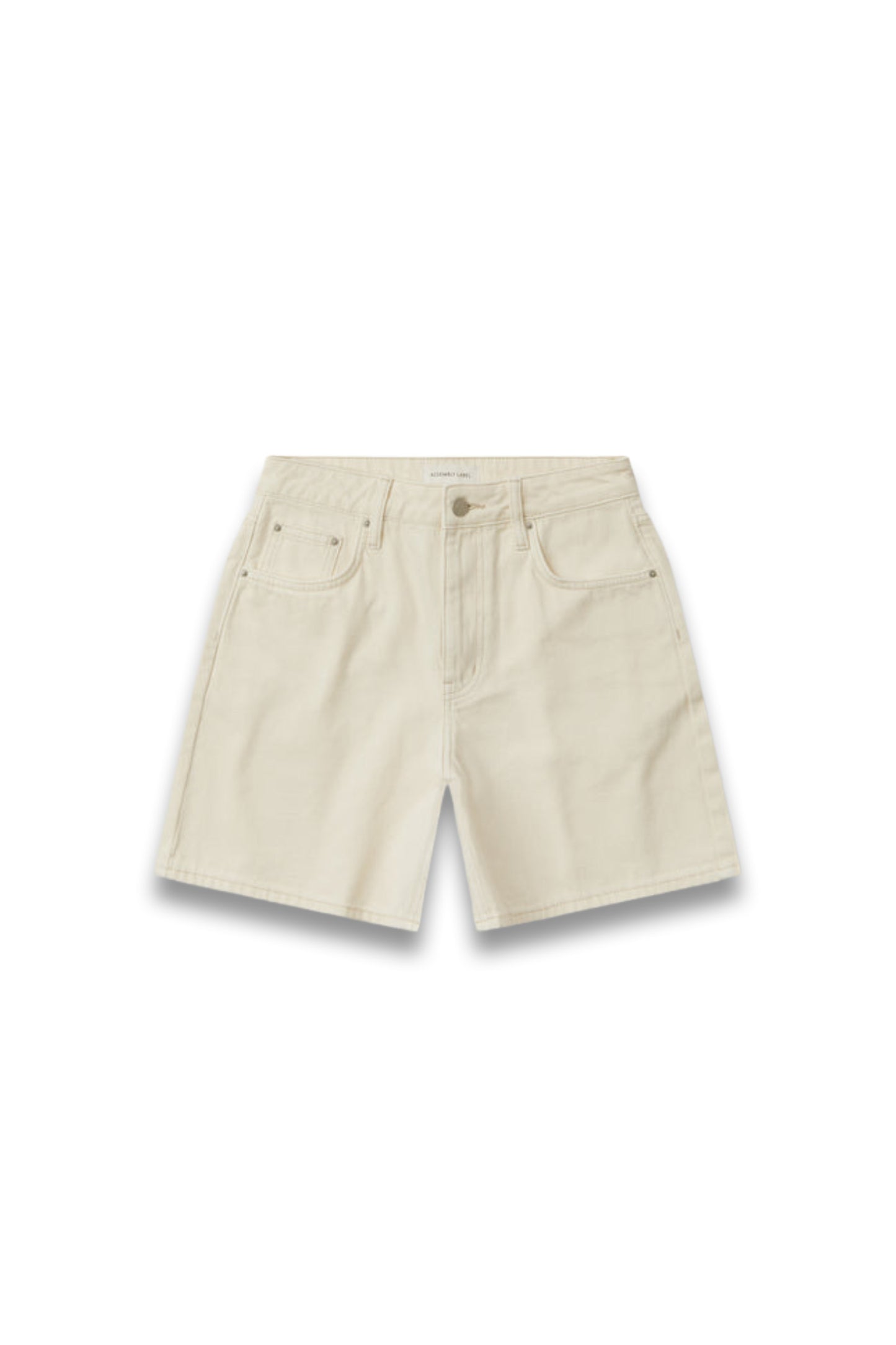 Mid-rise Vintage Denim Short