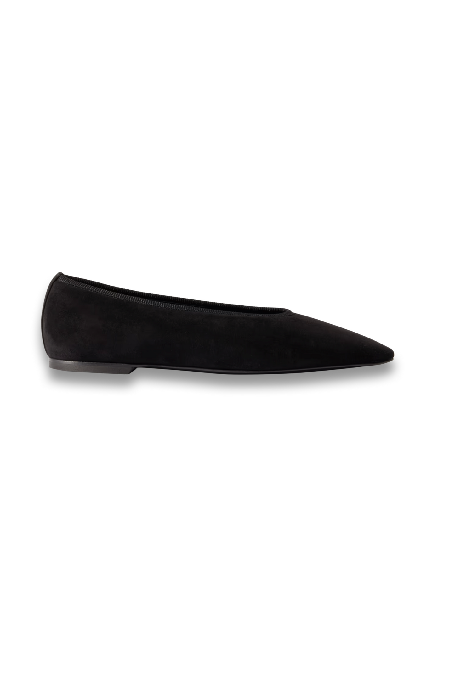Minimalist Velvet Ballet Flats