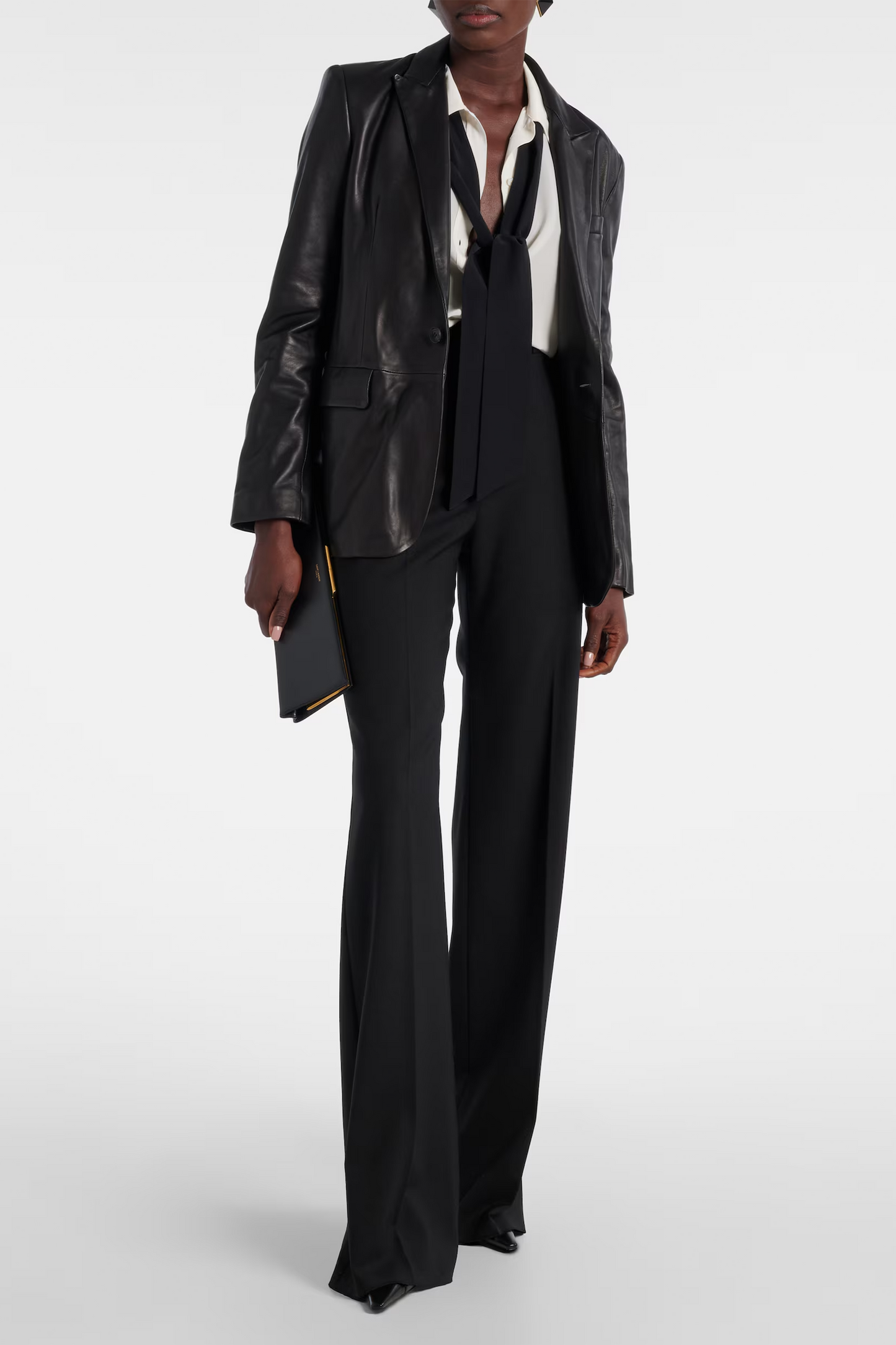Belmonde Leather Blazer